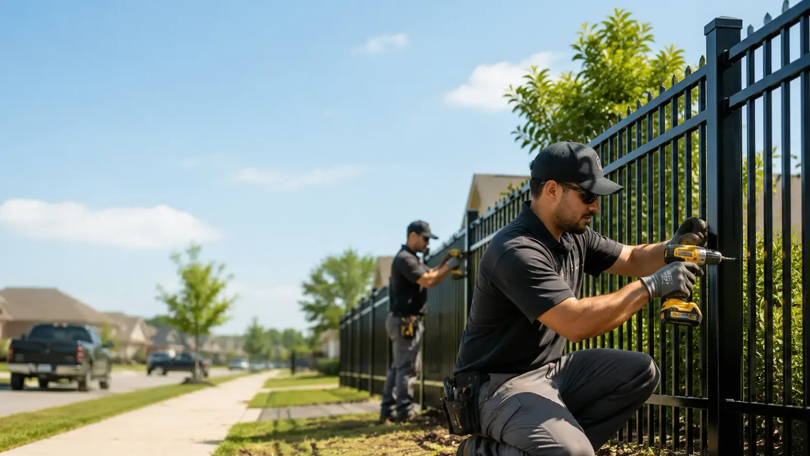 Metal Fence Installation in Glendale, AZ